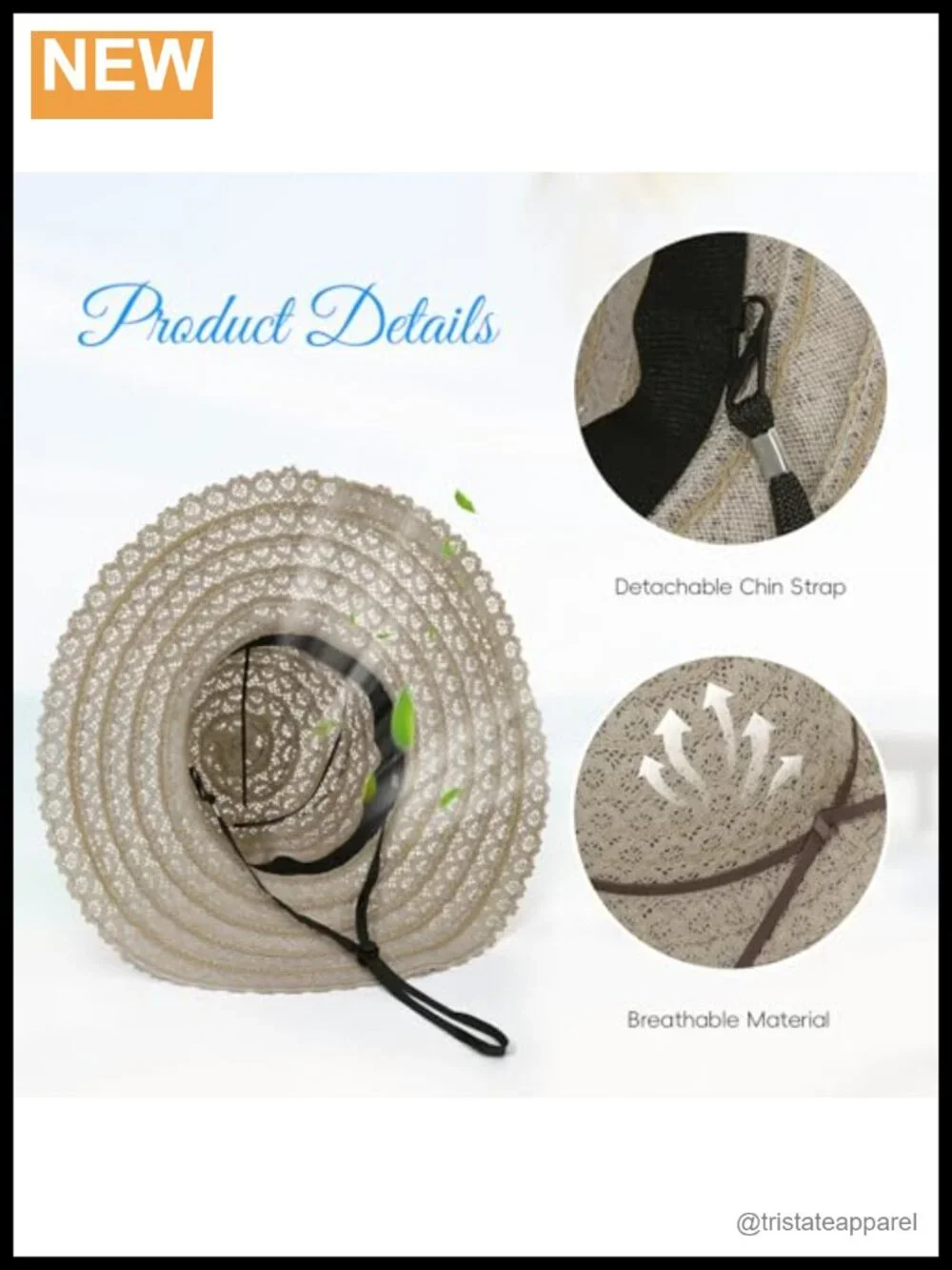 Women's Crochet Sun Hat Wide Brim Foldable Floppy Beach Vacation Travel